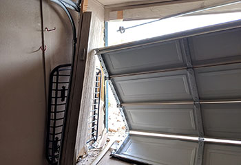 Garage Door Off Track - Darien